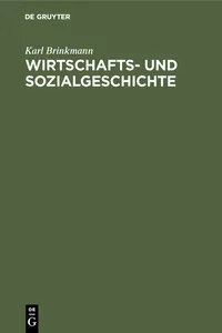 Wirtschafts- und Sozialgeschichte_cover