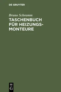 Taschenbuch für Heizungs-Monteure_cover