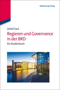 Regieren und Governance in der BRD_cover