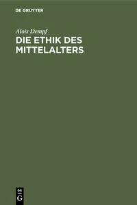 Die Ethik des Mittelalters_cover