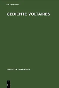 Gedichte Voltaires_cover