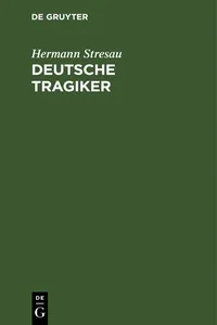 Deutsche Tragiker_cover