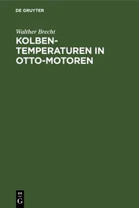 Kolbentemperaturen in Otto-Motoren_cover