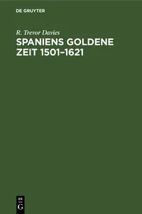 Spaniens goldene Zeit 1501–1621_cover