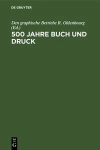 500 Jahre Buch und Druck_cover