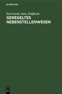 Geregeltes Nebenstellenwesen_cover