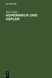 Kopernikus und Kepler_cover