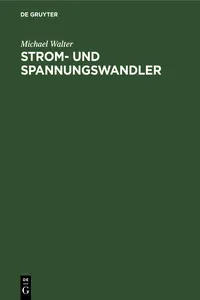 Strom- und Spannungswandler_cover