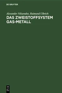 Das Zweistoffsystem Gas-Metall_cover