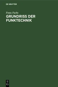 Grundriss der Funktechnik_cover