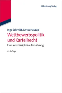 Wettbewerbspolitik und Kartellrecht_cover