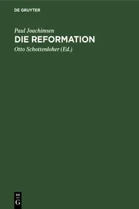 Die Reformation_cover