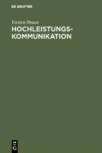 Hochleistungskommunikation_cover