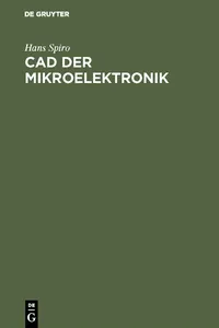 CAD der Mikroelektronik_cover