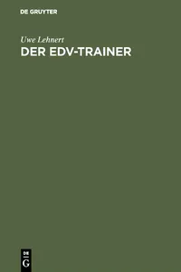 Der EDV-Trainer_cover