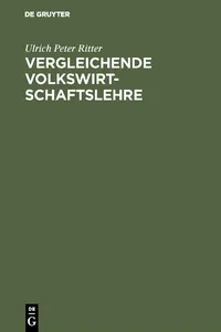 Vergleichende Volkswirtschaftslehre_cover