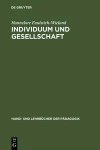 Individuum und Gesellschaft_cover