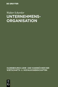 Unternehmensorganisation_cover