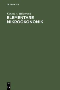 Elementare Mikroökonomik_cover