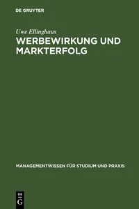 Werbewirkung und Markterfolg_cover