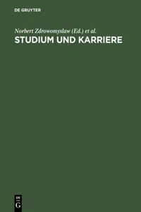 Studium und Karriere_cover