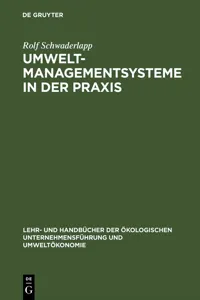 Umweltmanagementsysteme in der Praxis_cover