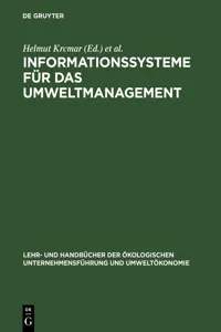 Informationssysteme für das Umweltmanagement_cover