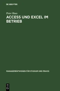 Access und Excel im Betrieb_cover