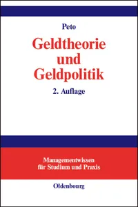 Geldtheorie und Geldpolitik_cover