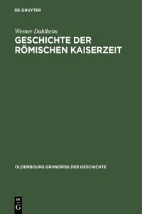 Geschichte der Römischen Kaiserzeit_cover