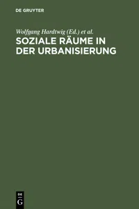 Soziale Räume in der Urbanisierung_cover