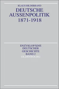 Deutsche Außenpolitik 1871-1918_cover