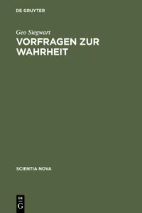 Vorfragen zur Wahrheit_cover