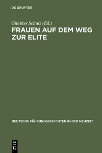 Frauen auf dem Weg zur Elite_cover