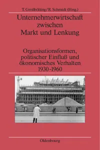 Unternehmerwirtschaft zwischen Markt und Lenkung_cover