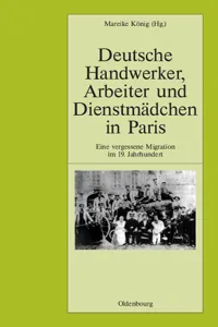 Deutsche Handwerker, Arbeiter und Dienstmädchen in Paris_cover