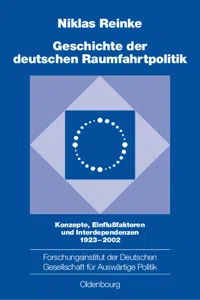 Geschichte der deutschen Raumfahrtpolitik_cover