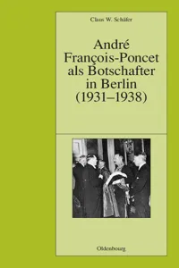 André François-Poncet als Botschafter in Berlin_cover