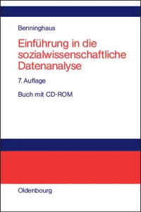 Einführung in die sozialwissenschaftliche Datenanalyse_cover