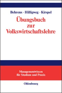 Übungsbuch zur Volkswirtschaftslehre_cover