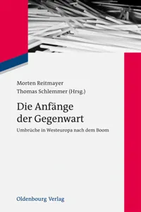 Die Anfänge der Gegenwart_cover