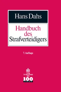 Handbuch des Strafverteidigers_cover