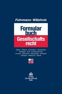 Formularbuch Gesellschaftsrecht_cover