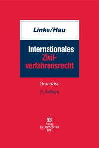 Internationales Zivilverfahrensrecht_cover