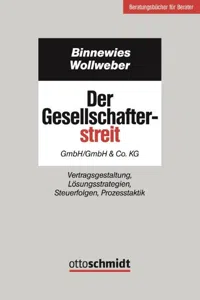 Der Gesellschafterstreit - GmbH/GmbH & Co. KG_cover