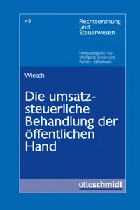 Die umsatzsteuerliche Behandlung der öffentlichen Hand_cover