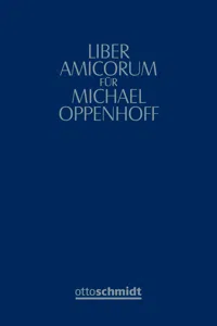 Liber amicorum Michael Oppenhoff_cover