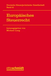 Europäisches Steuerrecht_cover