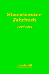 Steuerberater-Jahrbuch 2017/2018_cover