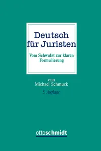 Deutsch für Juristen_cover